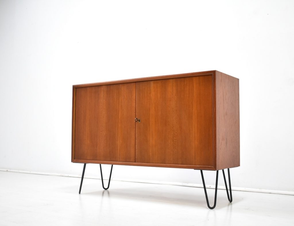 WK Möbel Kommode Teak Danish Design Mid Century 60er